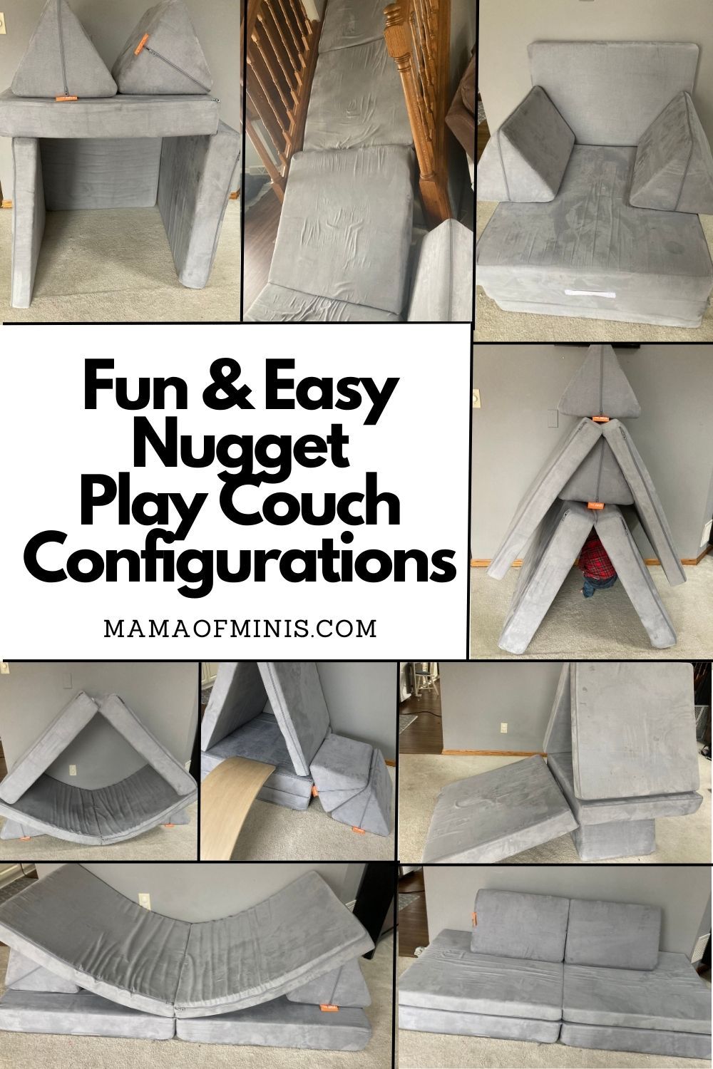 Fun & Easy Nugget Play Couch Configurations