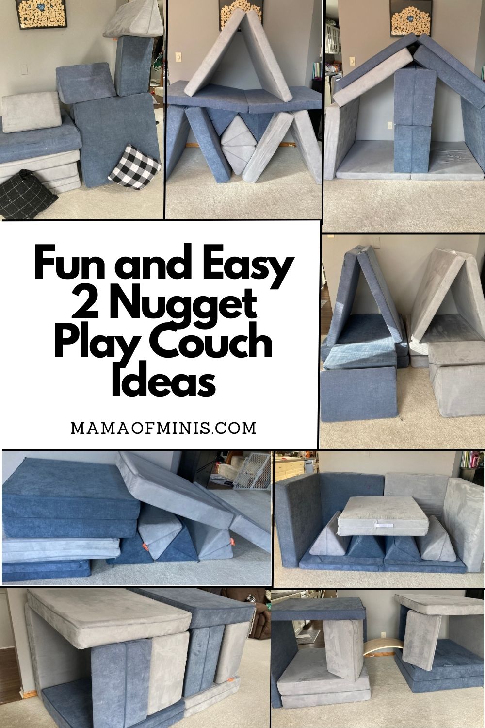 Fun and Easy 2 Nugget Play Couch Ideas