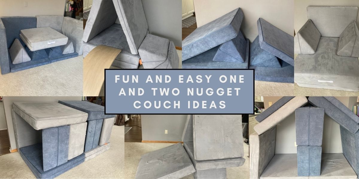 Fun and Easy 1 and 2 Nugget Couch Ideas