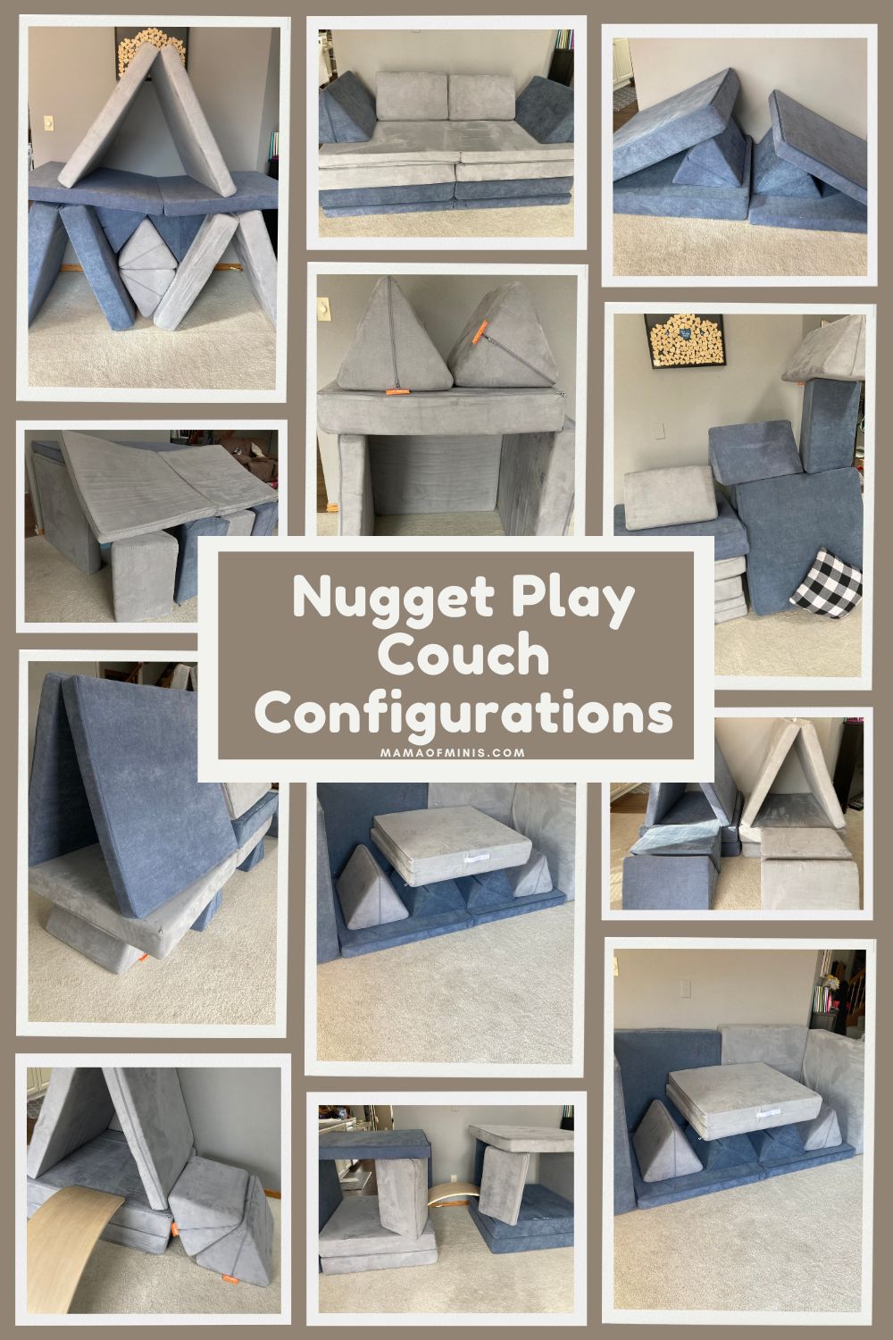 Nugget Play Couch Configurations