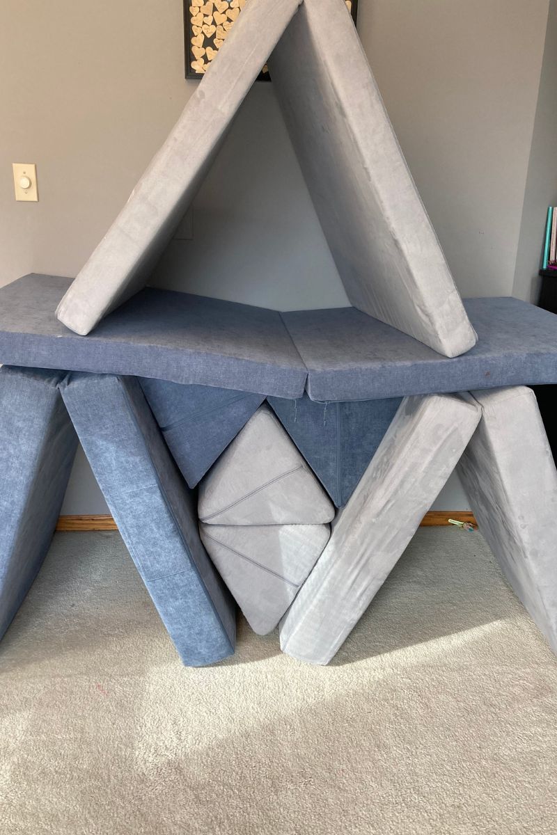 Triple Triangle Play Couch Build
