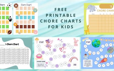 16 Fun and Free Printable Chore Charts for Kids