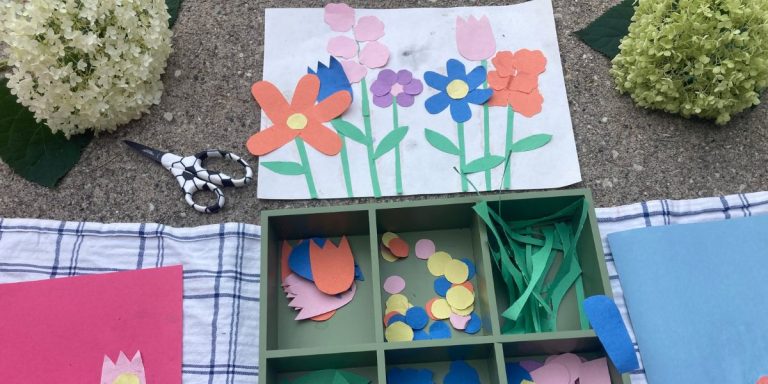 Fun and Colorful Build a Flower Activity for Kids