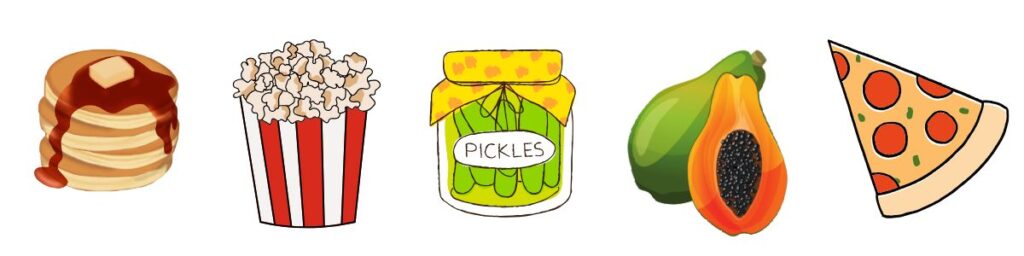 Foods that Start with P