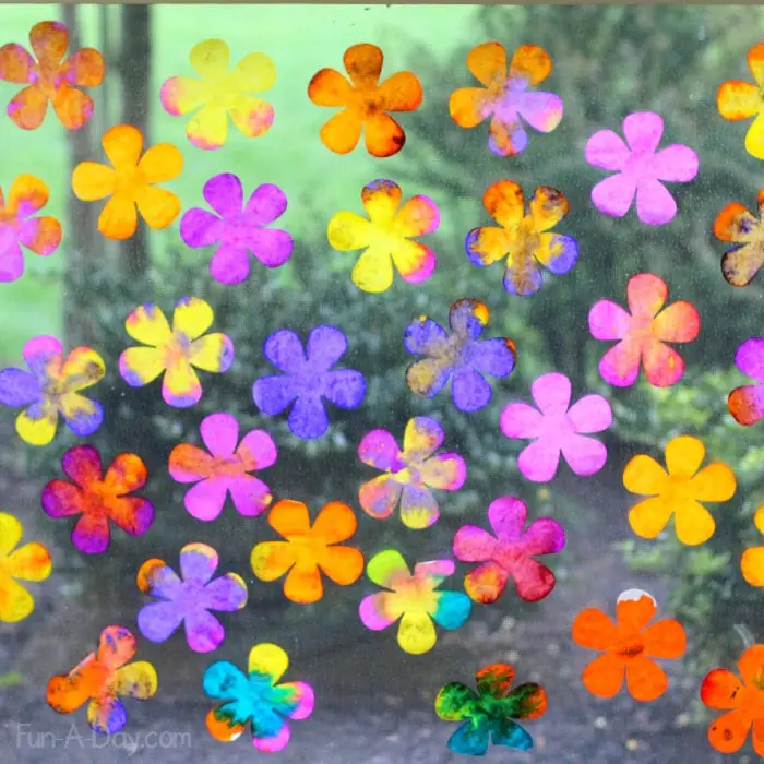 coffee filter flowers