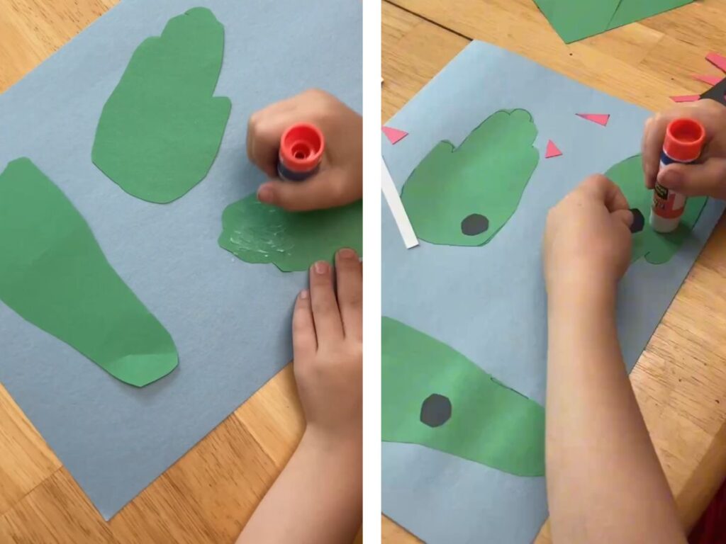 Handprint Golf Craft Steps 2