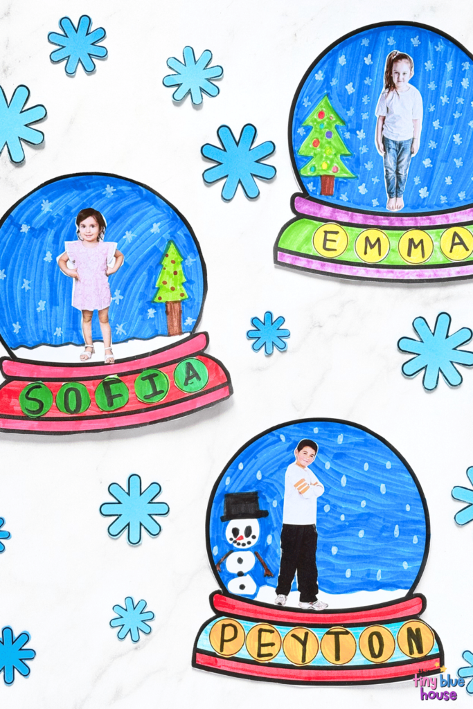Snowglobe Photo Name Craft