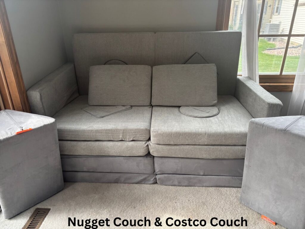 Nugget Couch & Costco Couch