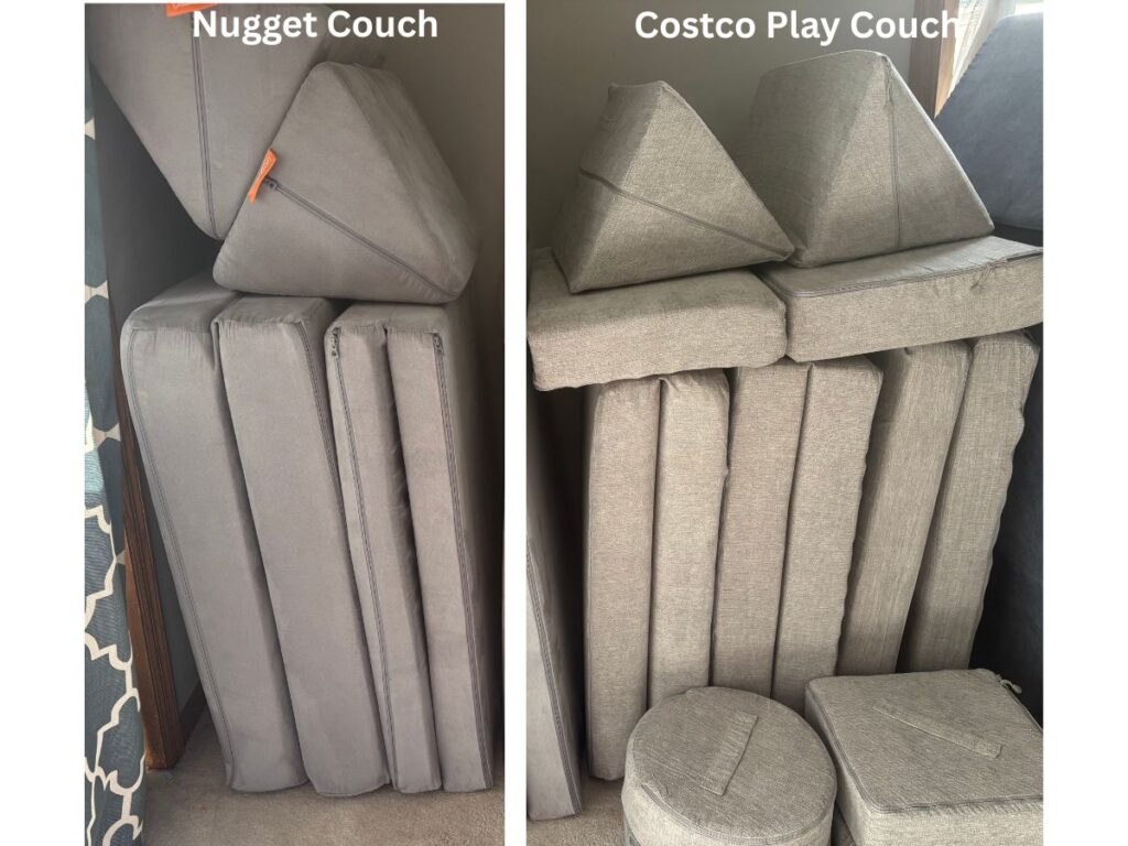 Nugget Couch VS Costco Dupe