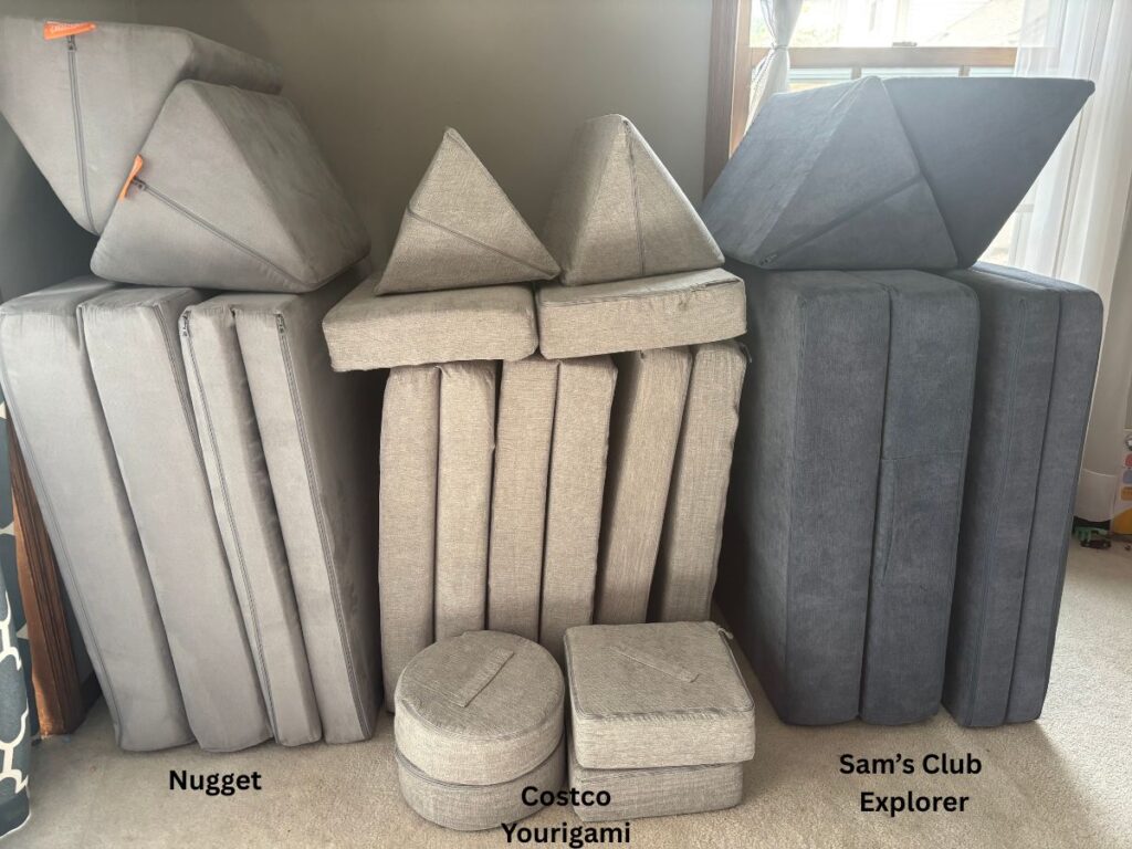 Play Couch Review Nugget VS Costco VS Sam's Club