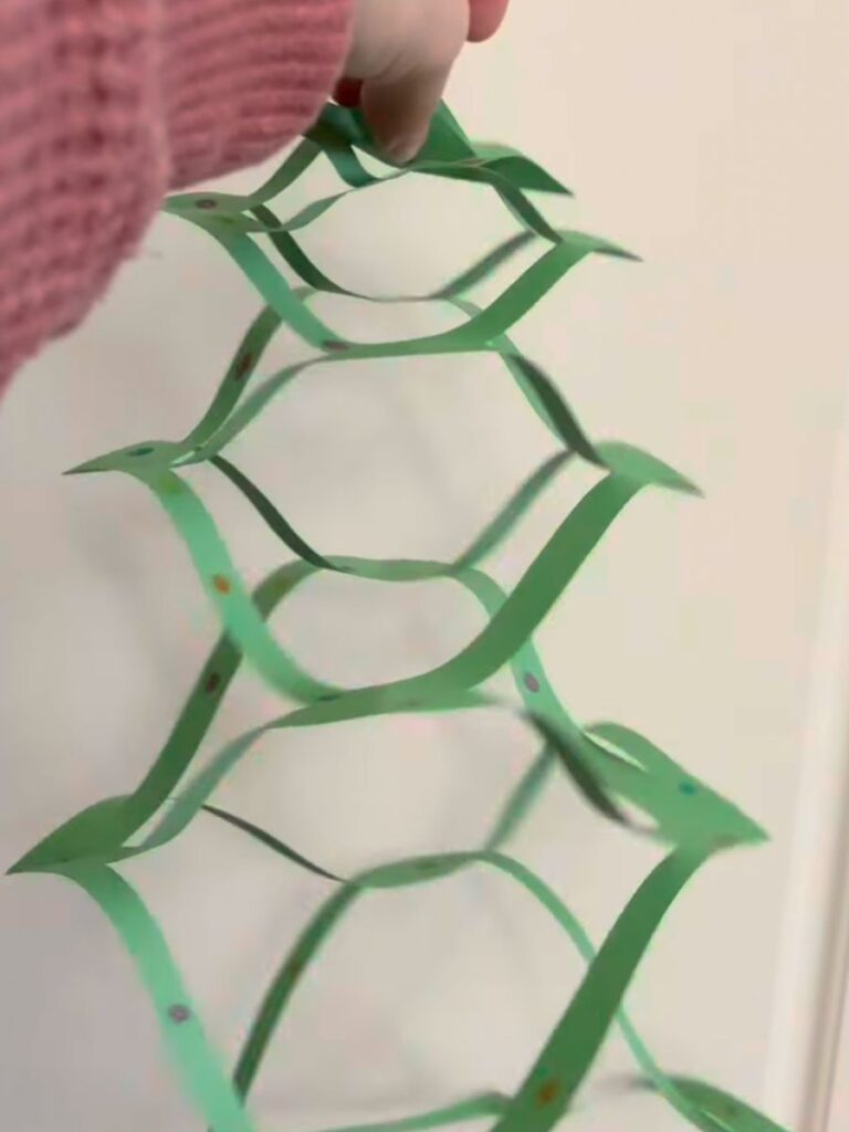 Construction Paper Christmas Tree Craft