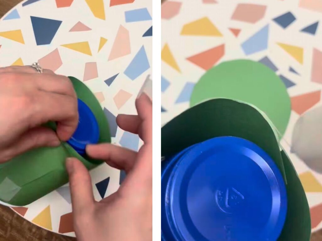 St. Patrick's Day Hat Craft Steps 2