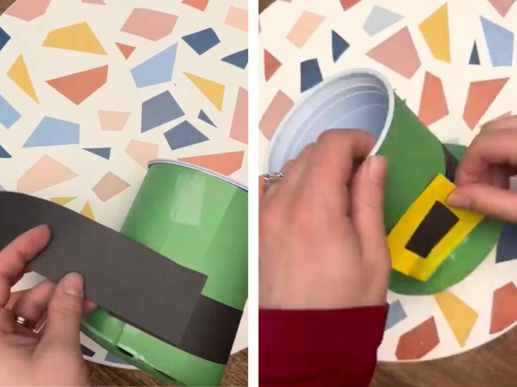 St. Patrick's Day Hat Craft Steps 4