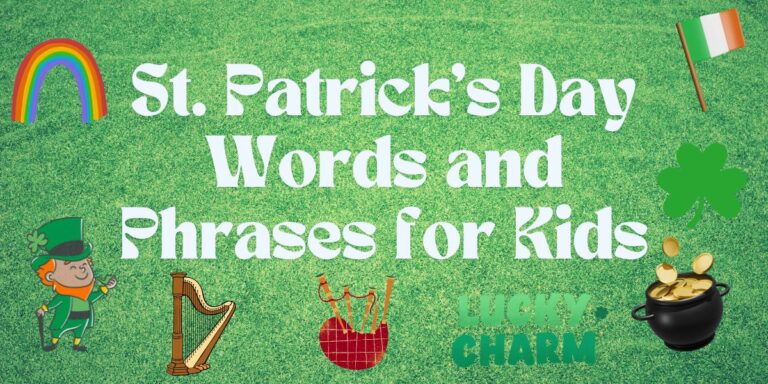St. Patrick’s Day Words and Phrases for Kids