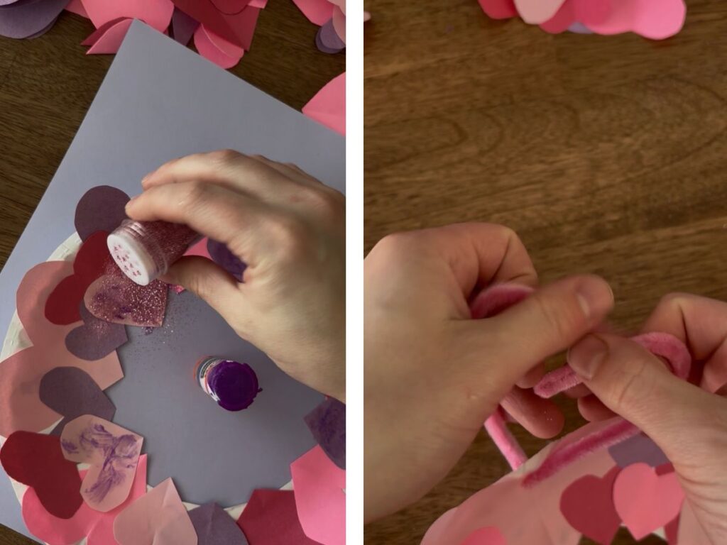 Valentines Day Wreath Steps 3