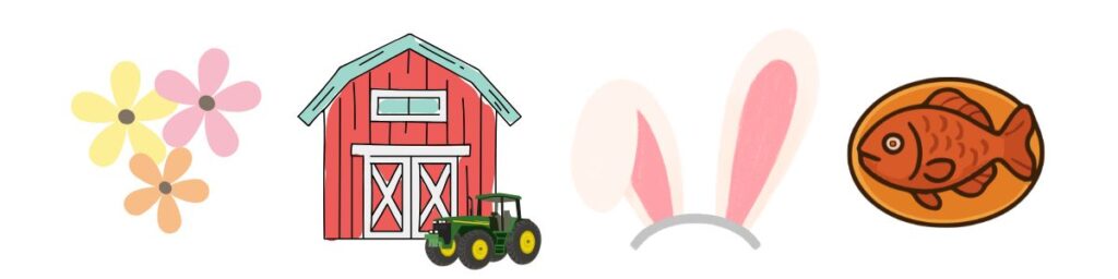 Letter F Easter Words