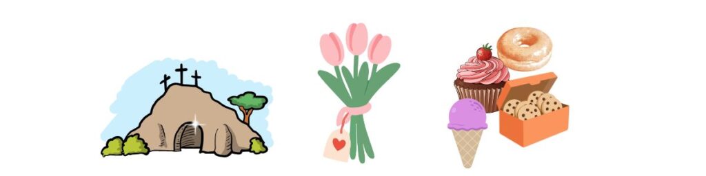 Letter T Easter Words