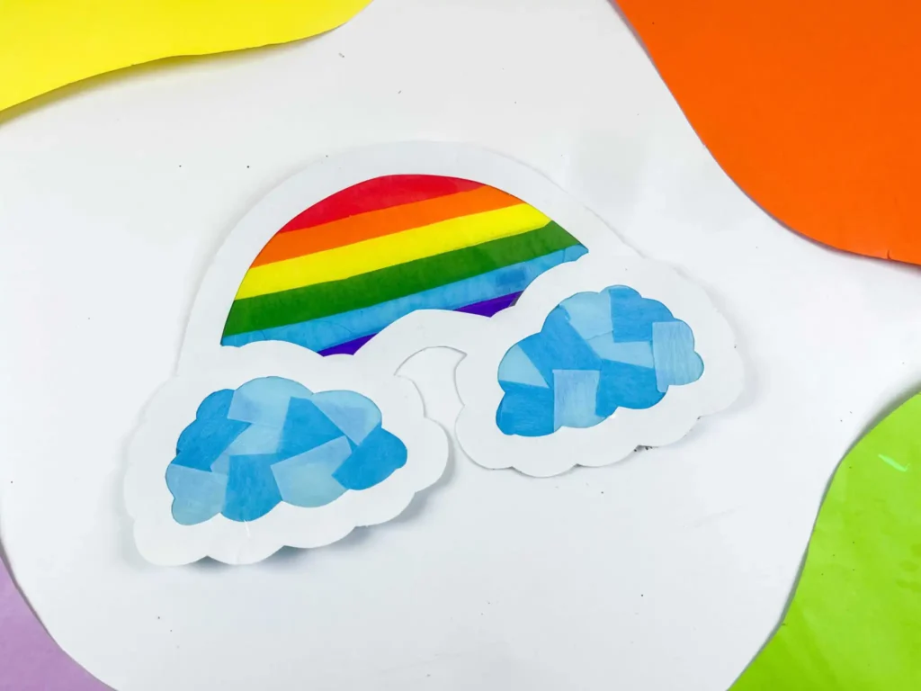 Rainbow Suncatcher Craft