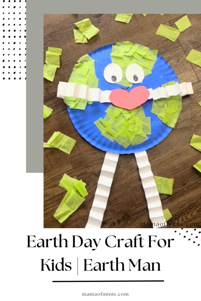 Earth Day Craft for Kids Earth Man