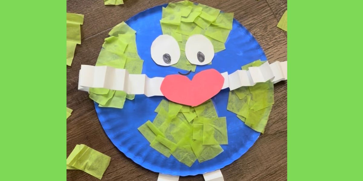 Earth Day Man Craft for Kids Cover