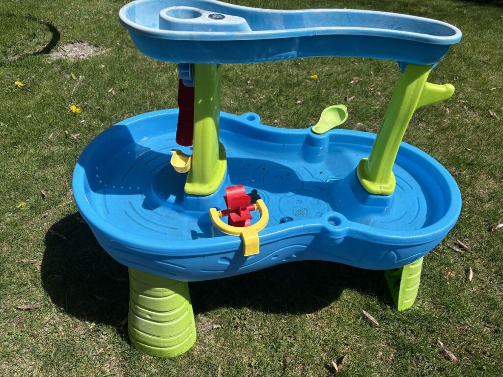 Step 2 Rain Showers Water Table Review