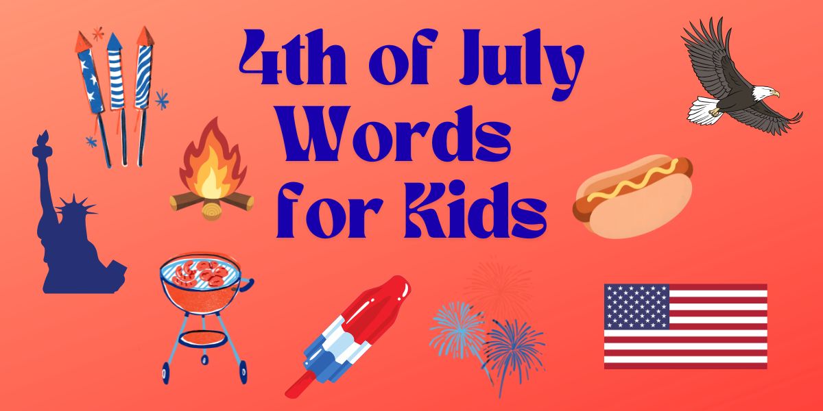 4th of July Words for Kids