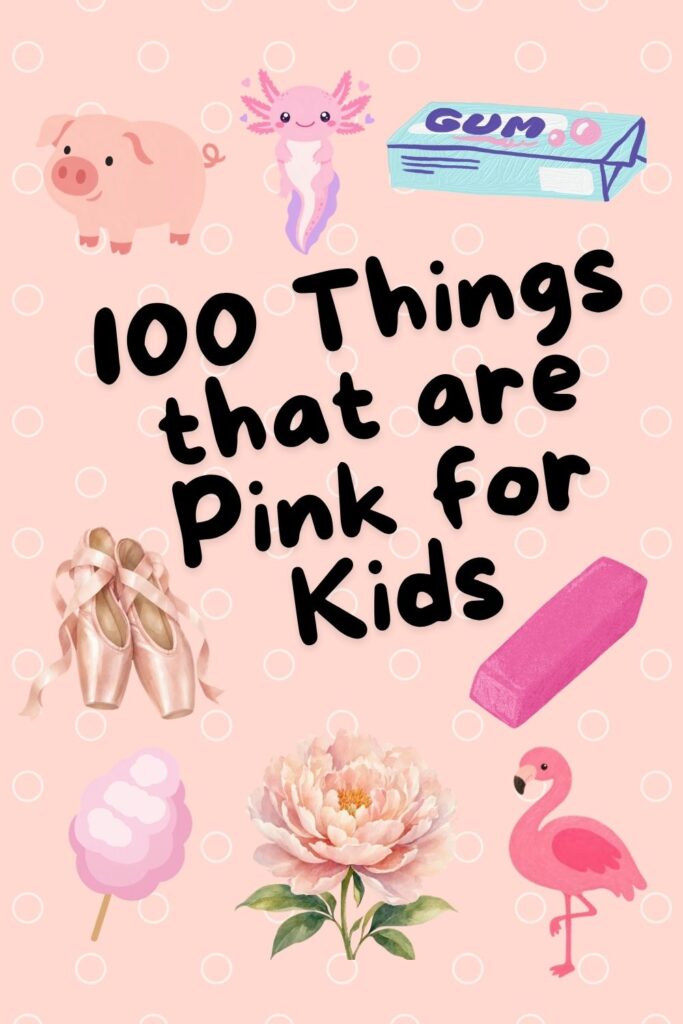 100 Things that are Pink for Kids