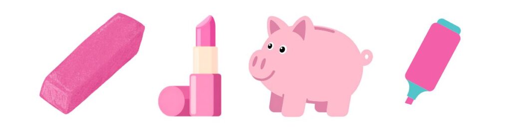 Objects that are Pink